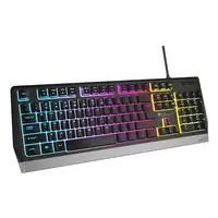 GENESIS Rhod 300 RGB teclado Juego USB QWERTY Inglés Negro