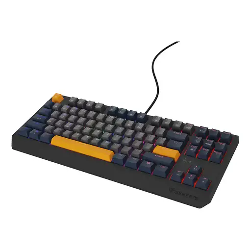 GENESIS Thor 230 TKL teclado Juego USB QWERTY Inglés Azul