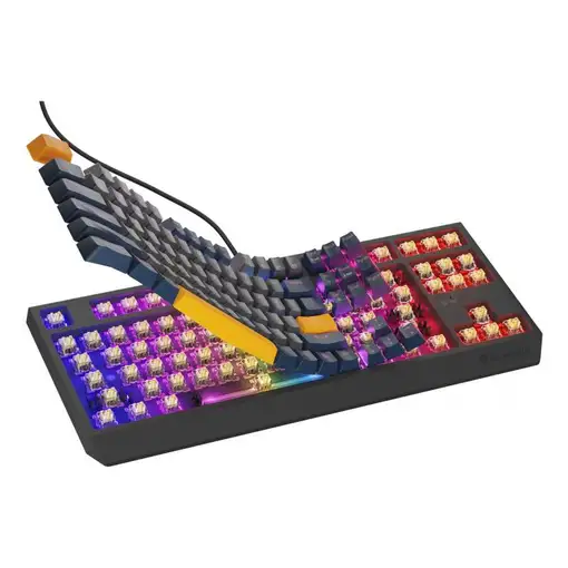 GENESIS Thor 230 TKL teclado Juego USB QWERTY Inglés Azul