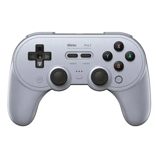 8Bitdo Pro 2 Hall Effect Gris USB Gamepad Analógico/Digital Android, Nintendo Swit