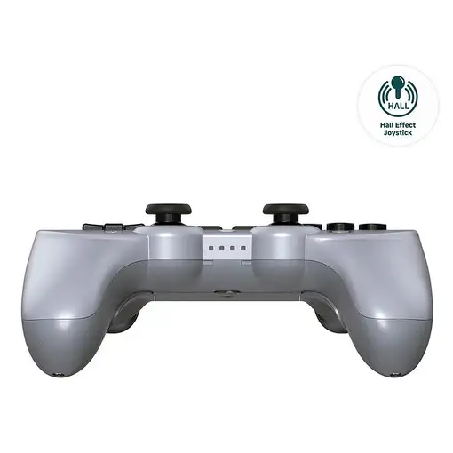8Bitdo Pro 2 Hall Effect Gris USB Gamepad Analógico/Digital Android, Nintendo Swit