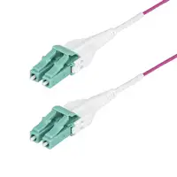StarTech.com Cable de Fibra Óptica Multimodo OM4 LC a LC UPC de 1m - 50/125µm - 40