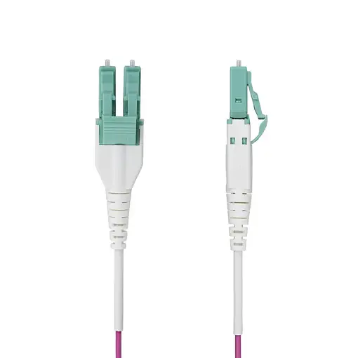 StarTech.com Cable de Fibra Óptica Multimodo OM4 LC a LC UPC de 1m - 50/125µm - 40