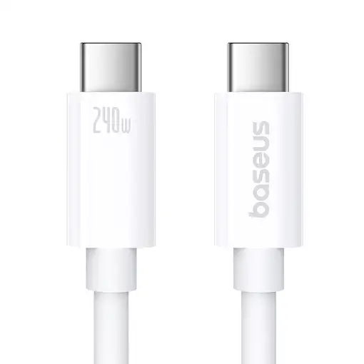 Baseus P10365200211-05 cable USB USB4 Gen 3x2 1,8 m USB C Blanco
