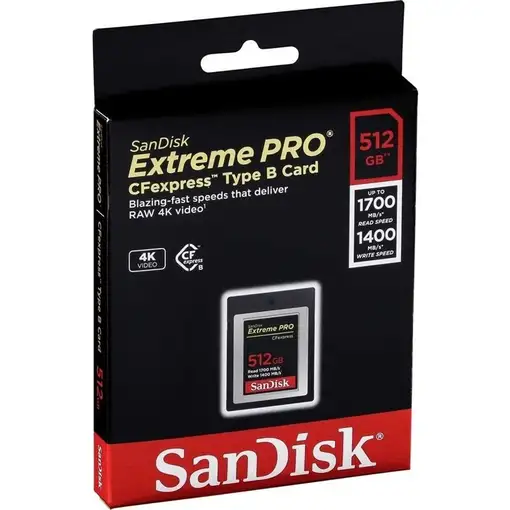 SanDisk SDCFE-512G-GN4NN memoria flash 512 GB CFexpress