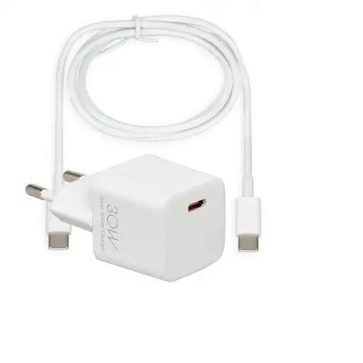 iBox C-38CW Universal Blanco USB Carga rápida Interior