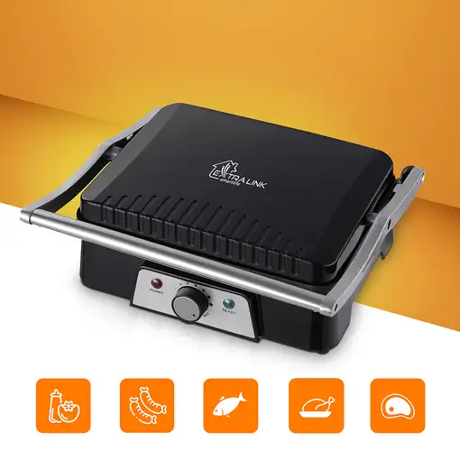 Extralink SMART LIFE ELECTRIC GRILL SJ-36 parrilla eléctrica de contacto