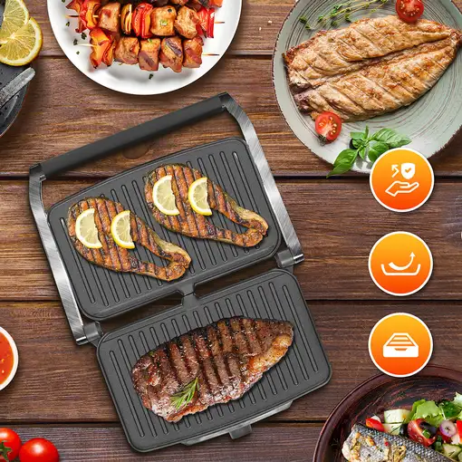 Extralink SMART LIFE ELECTRIC GRILL SJ-36 parrilla eléctrica de contacto