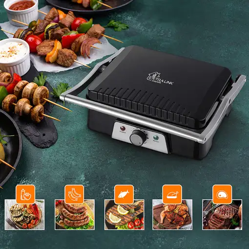 Extralink SMART LIFE ELECTRIC GRILL SJ-36 parrilla eléctrica de contacto