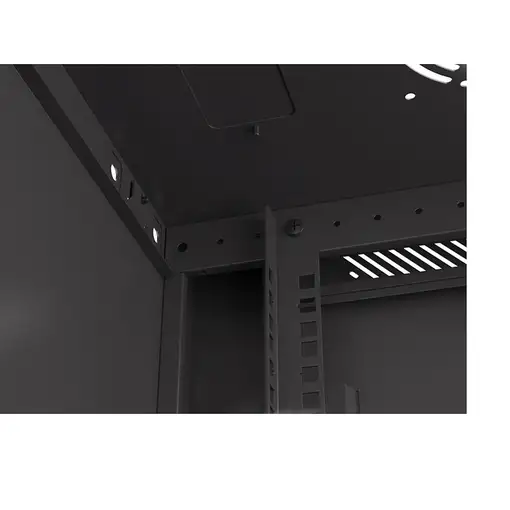 Lanberg WF01-6412-23B armario rack 12U Bastidor de pared Negro