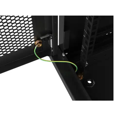 Lanberg WF01-6409-23B armario rack 9U Bastidor de pared Negro