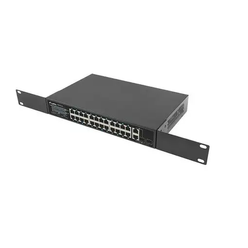 Lanberg RSFE-24P-2C-360 switch No administrado Gigabit Ethernet (10/100/1000) Ener