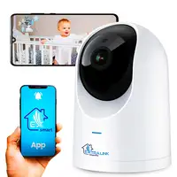 Extralink Cámara IP Smart Life HomeEye PTZ, Wi-Fi, 2.5K, 4MP, Ninera