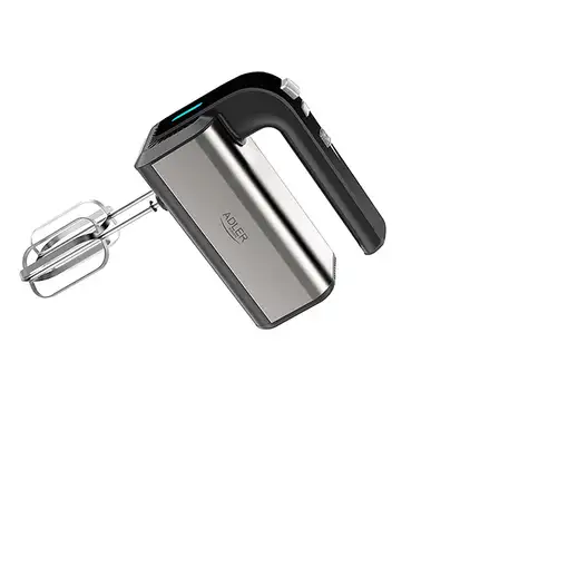 Adler AD 4225 batidora Batidora de mano 800 W Negro, Plata