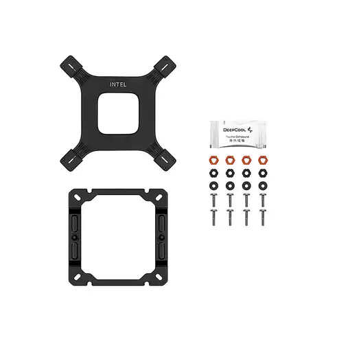 DeepCool AG400 BK ARGB V2 Conjunto de chips Ventilador 12 cm Negro 1 pieza(s)