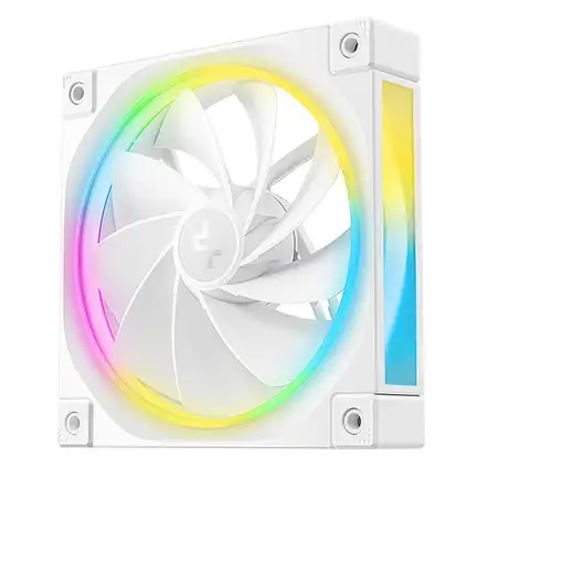 DeepCool FL12R WH-3 IN 1 Carcasa del ordenador Ventilador 12 cm Blanco 3 pieza(s)