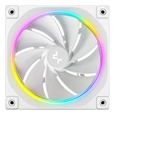 DeepCool FL12R WH-3 IN 1 Carcasa del ordenador Ventilador 12 cm Blanco 3 pieza(s)