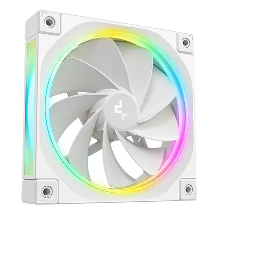 DeepCool FL12R WH-3 IN 1 Carcasa del ordenador Ventilador 12 cm Blanco 3 pieza(s)