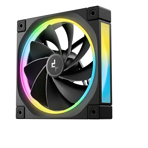 DeepCool FL12R-3 IN 1 Carcasa del ordenador Ventilador 12 cm Negro 3 pieza(s)