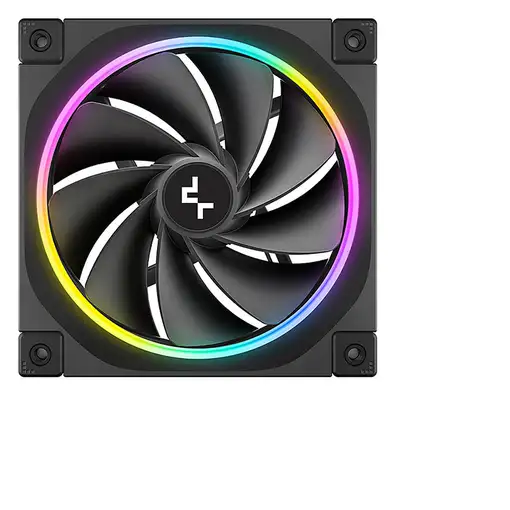 DeepCool FL12R-3 IN 1 Carcasa del ordenador Ventilador 12 cm Negro 3 pieza(s)