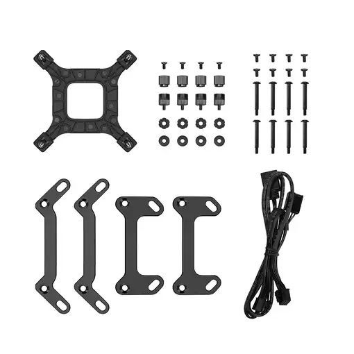 DeepCool LQ240 Procesador Kit de refrigeración líquida 12 cm Negro 1 pieza(s)