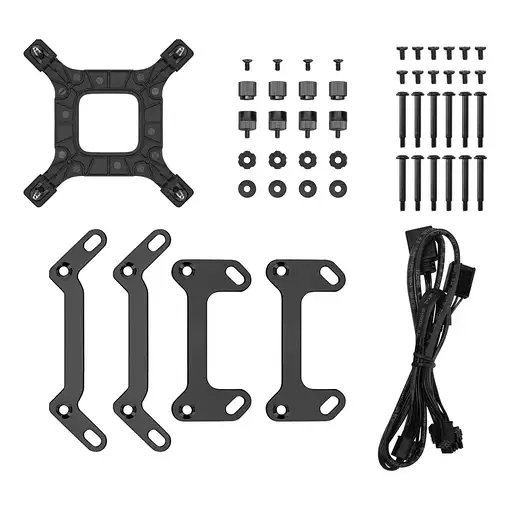 DeepCool LQ360 Procesador Kit de refrigeración líquida 12 cm Negro 1 pieza(s)