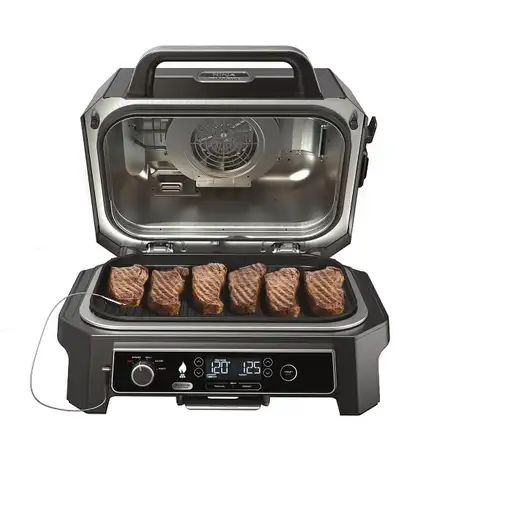Ninja OG850EU barbacoa y parrilla al aire libre Eléctrico Negro, Gris 1700 W