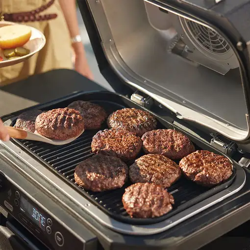 Ninja OG850EU barbacoa y parrilla al aire libre Eléctrico Negro, Gris 1700 W