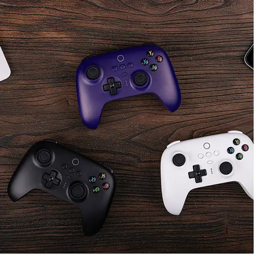 8Bitdo Ultimate Negro Bluetooth/RF/USB Gamepad Analógico Android, PC, iOS