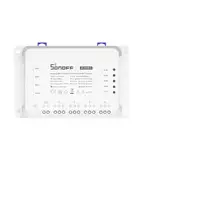 Sonoff 4CHPROR3 interruptor eléctrico Interruptor inteligente Blanco