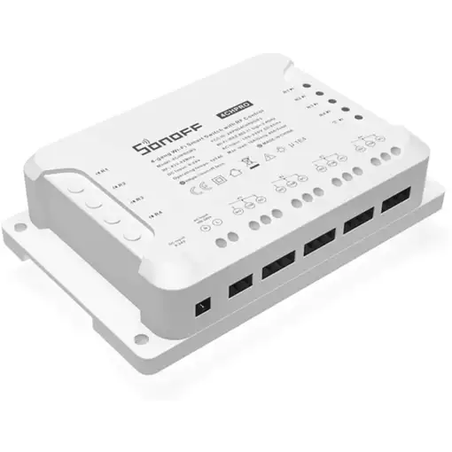 Sonoff 4CHPROR3 interruptor eléctrico Interruptor inteligente Blanco