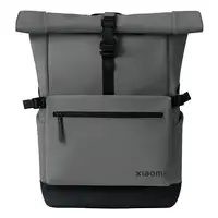 Xiaomi Roll Top Casual Backpack mochila Mochila informal Gris Poliéster, Poliureta