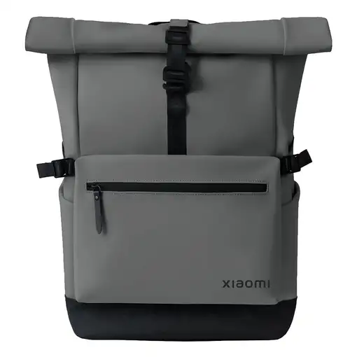 Xiaomi Roll Top Casual Backpack mochila Mochila informal Gris Poliéster, Poliureta