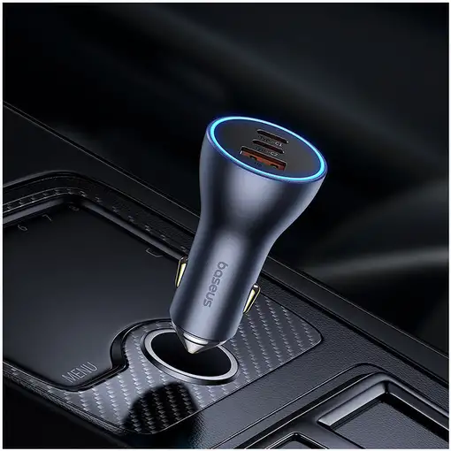 Baseus Golden Contactor Pro Universal Negro Encendedor de cigarrillos Carga rápida