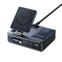 Baseus Nomos Universal Negro Corriente alterna Cargador inalámbrico Carga rápida I