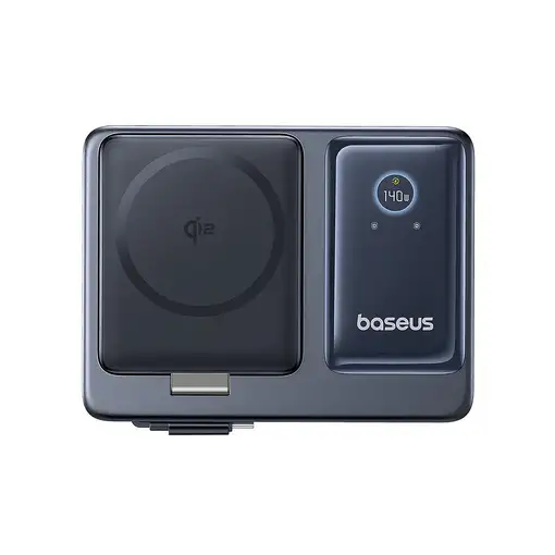 Baseus Nomos Universal Negro Corriente alterna Cargador inalámbrico Carga rápida I