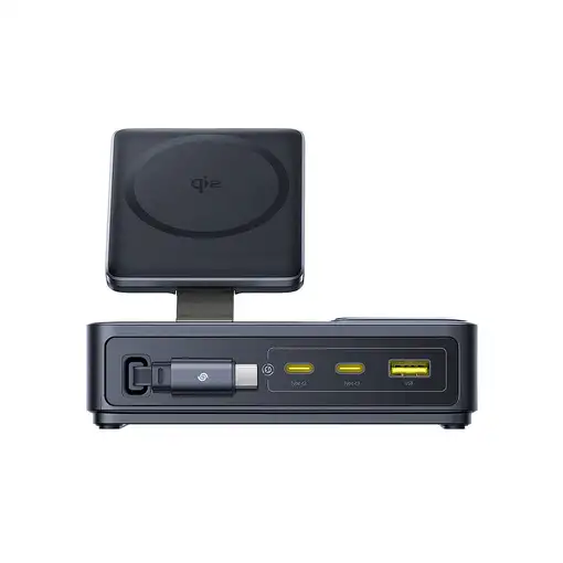 Baseus Nomos Universal Negro Corriente alterna Cargador inalámbrico Carga rápida I