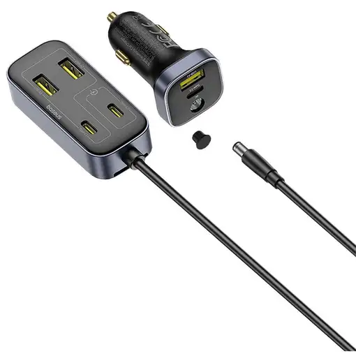 Baseus BackseatPal L1 Universal Negro Encendedor de cigarrillos Auto