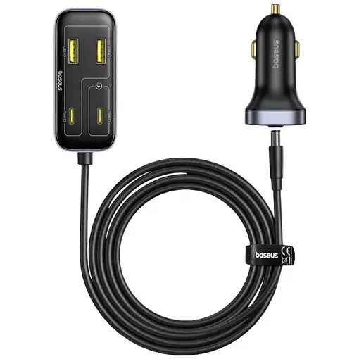 Baseus BackseatPal L1 Universal Negro Encendedor de cigarrillos Auto