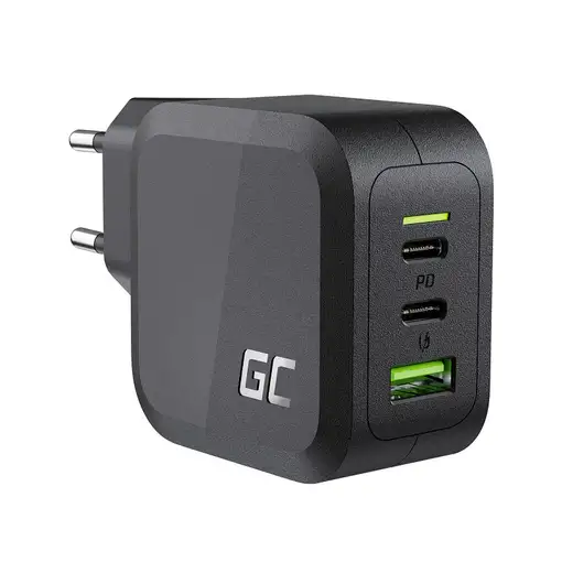 Green Cell CHARGC08 cargador de dispositivo móvil Universal Negro Corriente altern