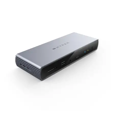 Targus HDTB4D-EUZ base para portátil y replicador de puertos Thunderbolt 4 Gris