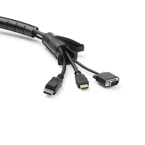 StarTech.com Manga de 1,5m en Espiral para Gestión de Cableado con Diámetro de 25m