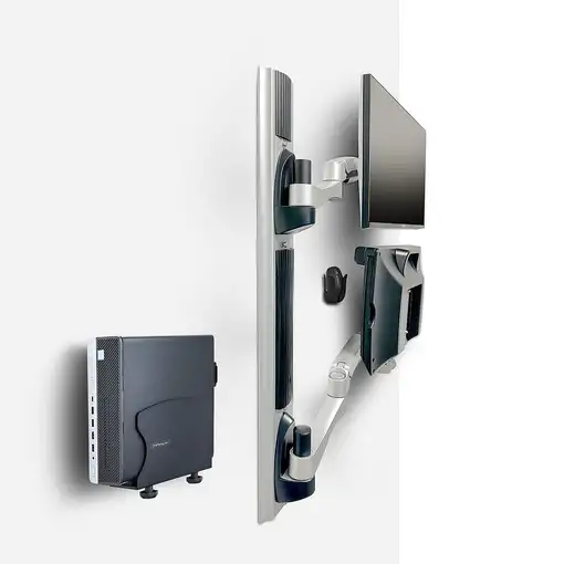 StarTech.com Estación de Trabajo Soporte de Pared para Monitor VESA de 27 Pulgadas