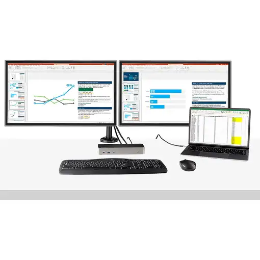 StarTech.com Cable de 1m USB-C con Tornillo Superior de Fijación -10Gbps - Cable T