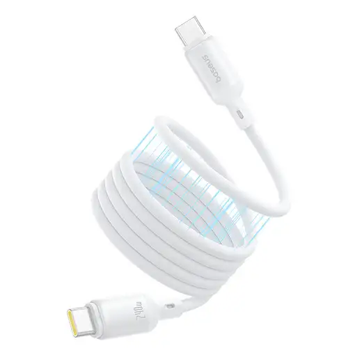 Baseus PicoGo cable USB USB 2.0 1 m USB C Blanco