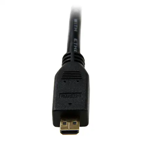 StarTech.com Cable de 3m Micro HDMI a HDMI con Ethernet - Vídeo de 4K a 30Hz - Cab