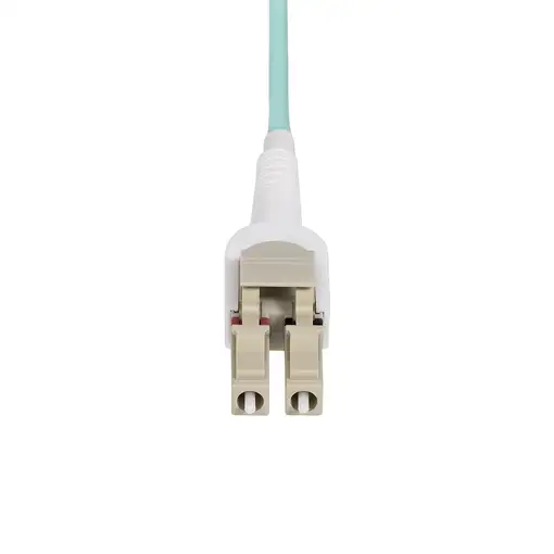 StarTech.com Cable de Fibra Óptica Multimodo Conmutable LC a LC (UPC) OM4 de 5m -