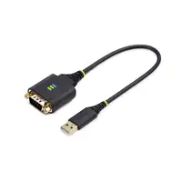 StarTech.com Cable Adaptador USB a Serie de 30cm - Retención COM - Conversor RS232