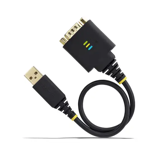 StarTech.com Cable Adaptador USB a Serie de 30cm - Retención COM - Conversor RS232