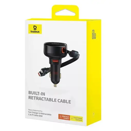 Baseus C00057802111-02 cargador de dispositivo móvil Universal Negro Encendedor de